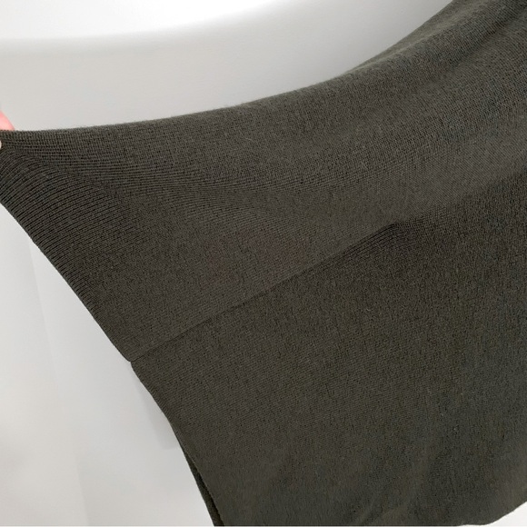 Lululemon Wool Be Cozy Poncho in Dark Olive One Size - Picture 3 of 6